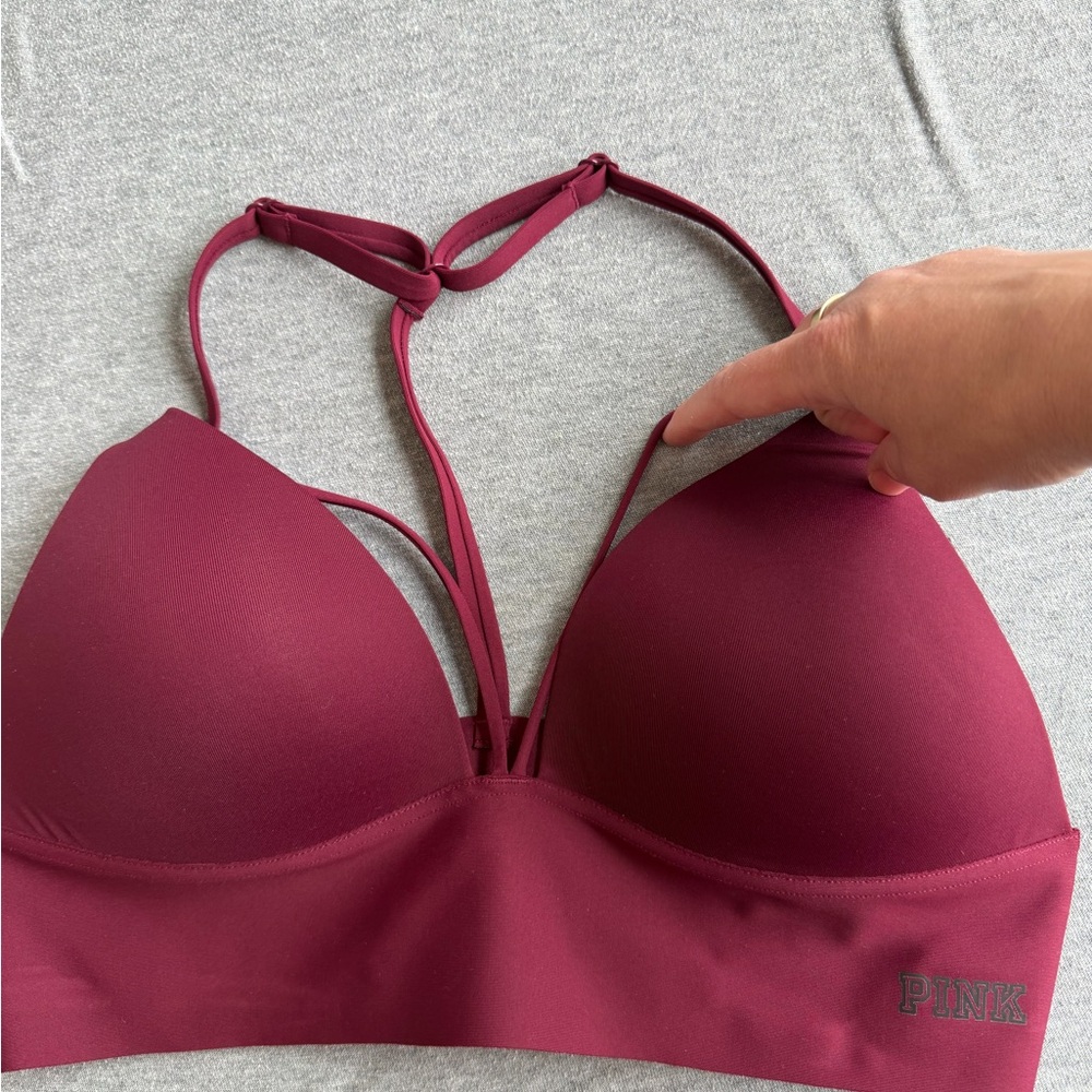 Victoria's Secret Bra Set - Burgundy and Mint - Picture 2 of 7
